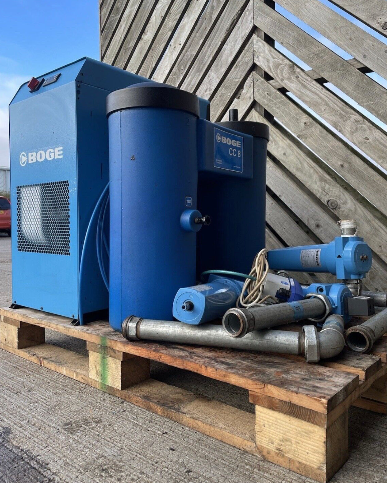 BOGE Air Dryer - Bekomat Tank Drain - BOGE Oil/Water Sep - Oil & Water Trap