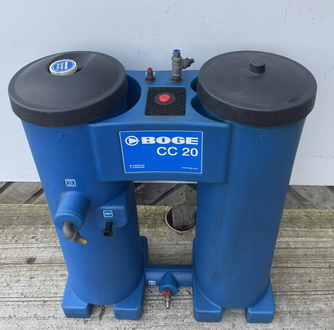 BOGE CC 20 Air Compressor OIL/Water Separator Atlas - Copco - Beco Owamat