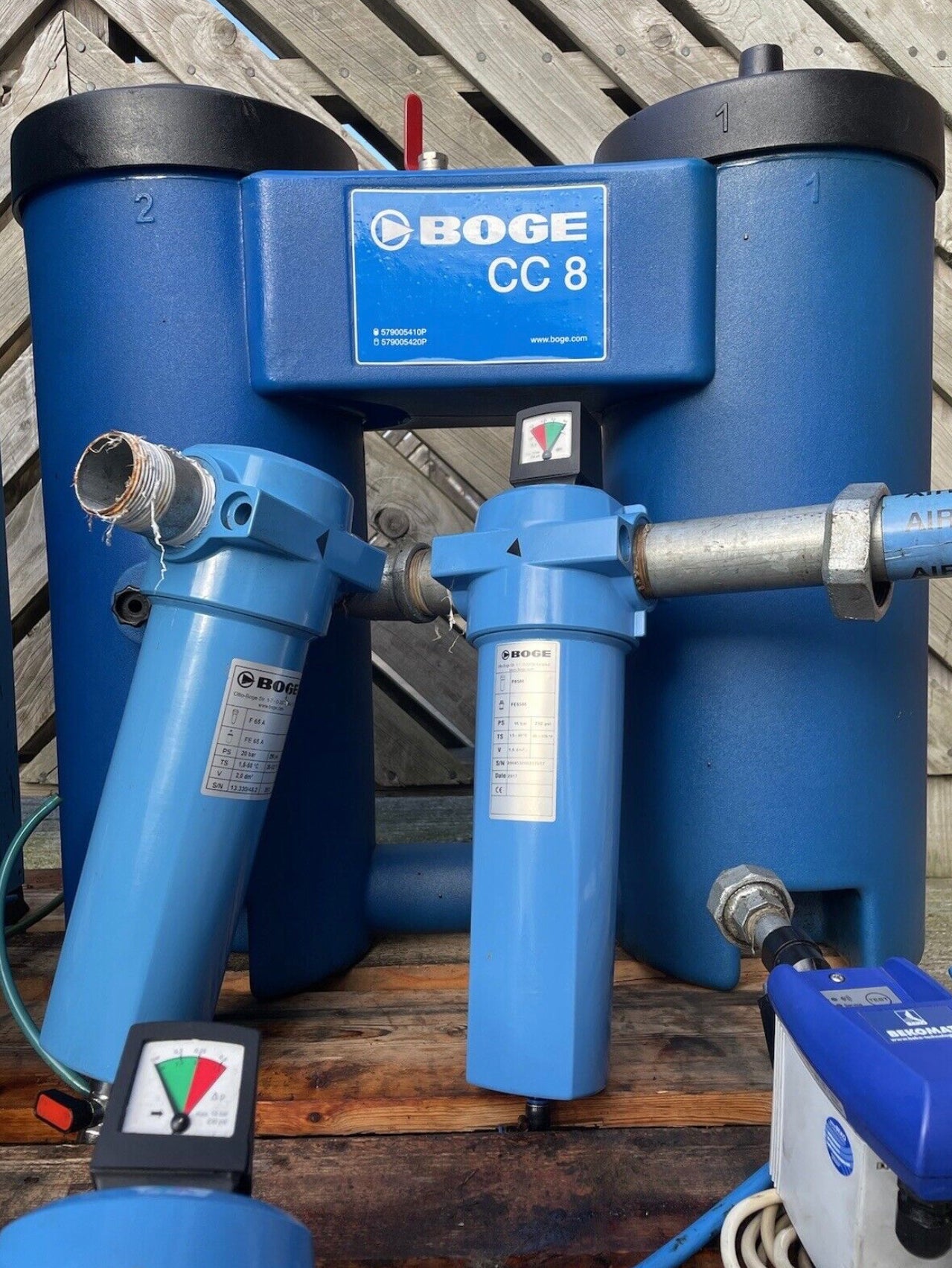 BOGE Air Dryer - Bekomat Tank Drain - BOGE Oil/Water Sep - Oil & Water Trap