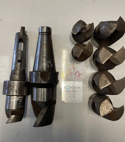 Large BULL NOSE FLUTE MILLING DRILL BIT - CNC Milling Tooling Job Lot