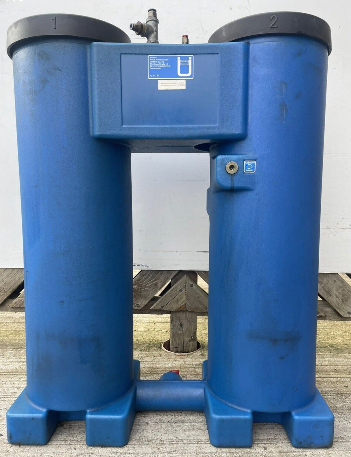 BOGE CC 20 Air Compressor OIL/Water Separator Atlas - Copco - Beco Owamat