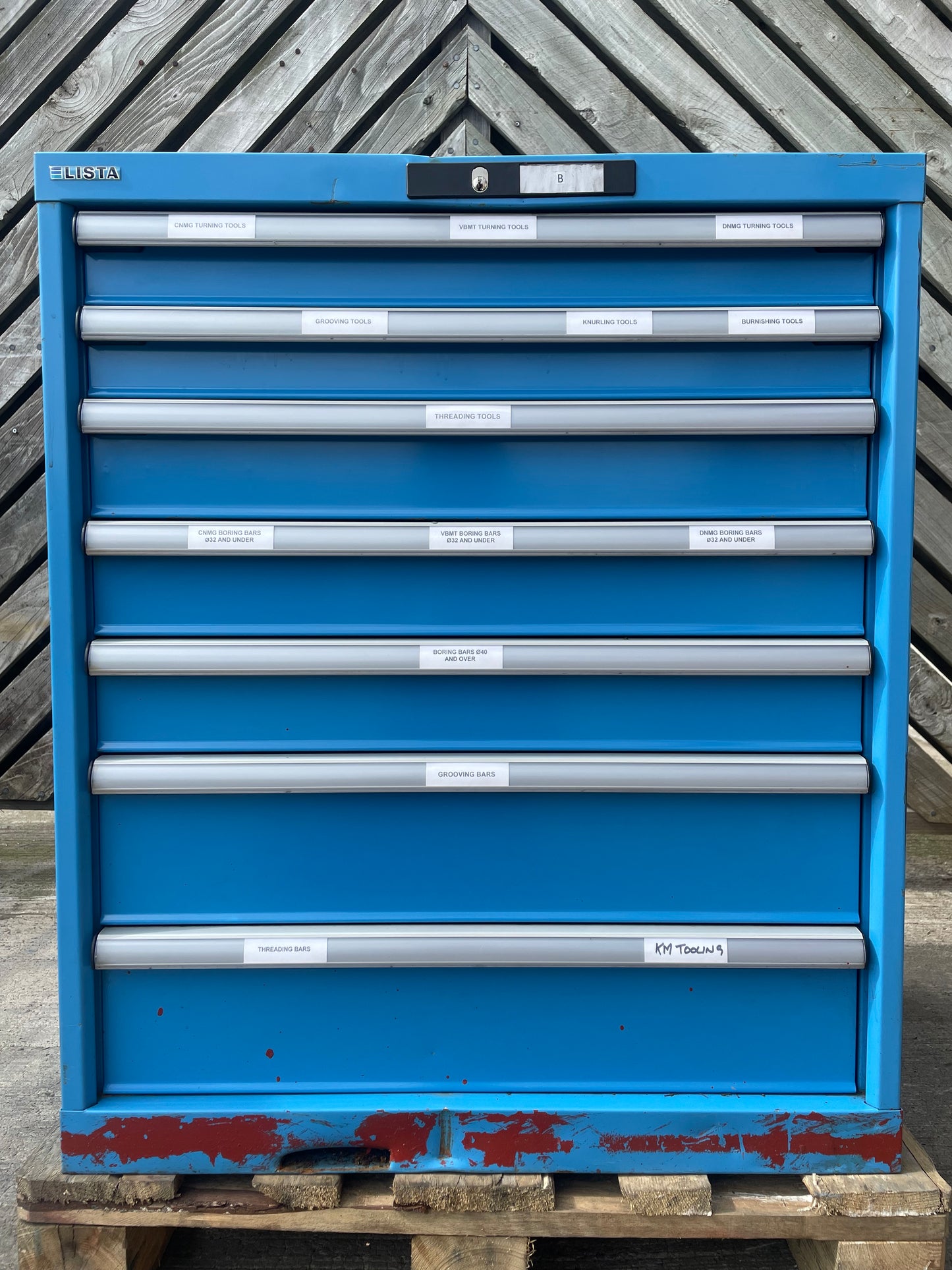 Lista Roller Bearing 7 Drawer Tool Cabinet (B)