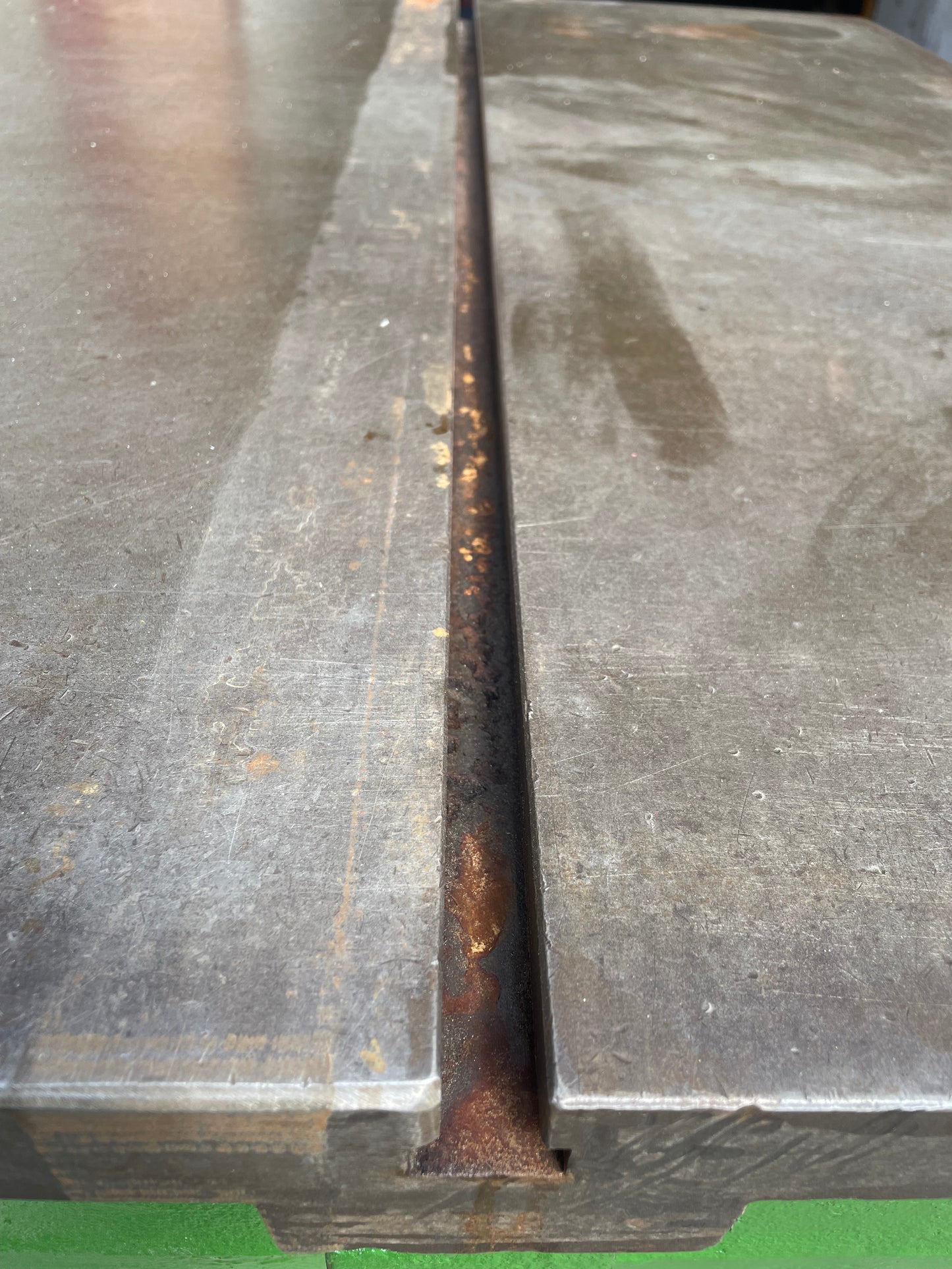 Engineers Cast Iron Surface Plate Setting Out Table