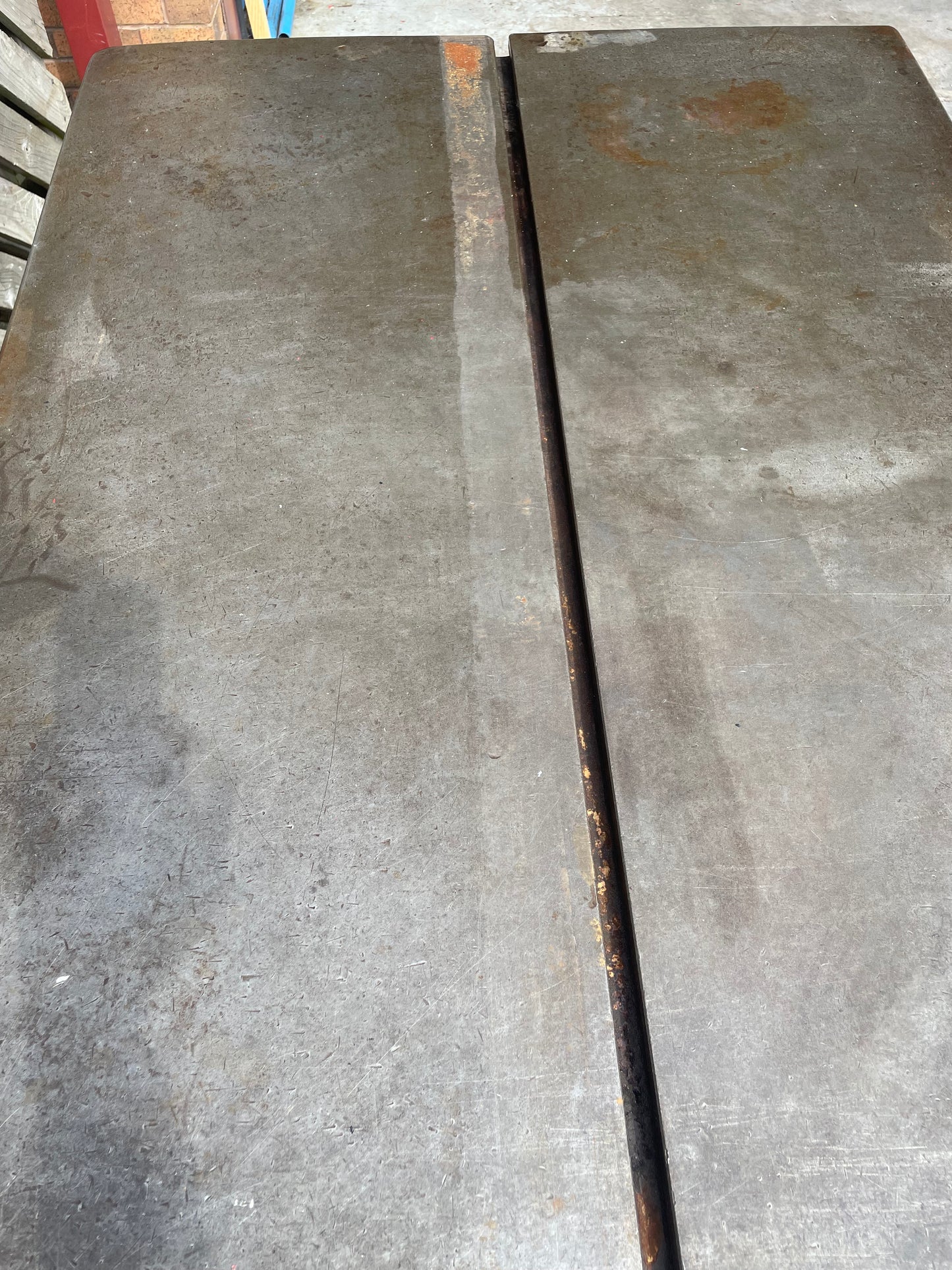 Engineers Cast Iron Surface Plate Setting Out Table