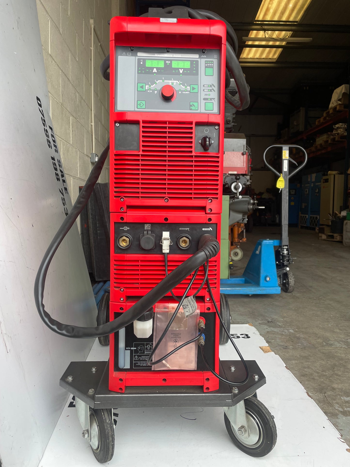 FRONIUS MAGIC WAVE 4000 JOB AC/DC WATER COOLED TIG WELDER