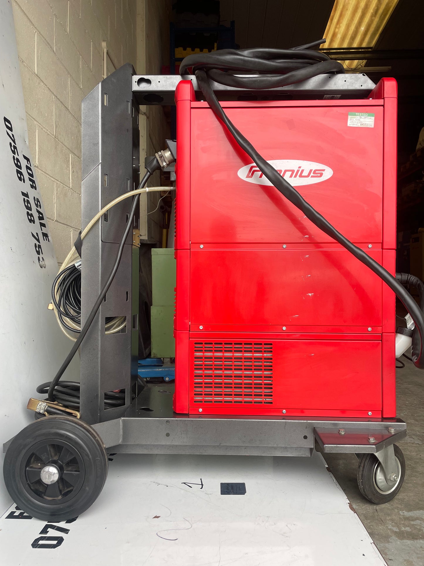 FRONIUS MAGIC WAVE 4000 JOB AC/DC WATER COOLED TIG WELDER