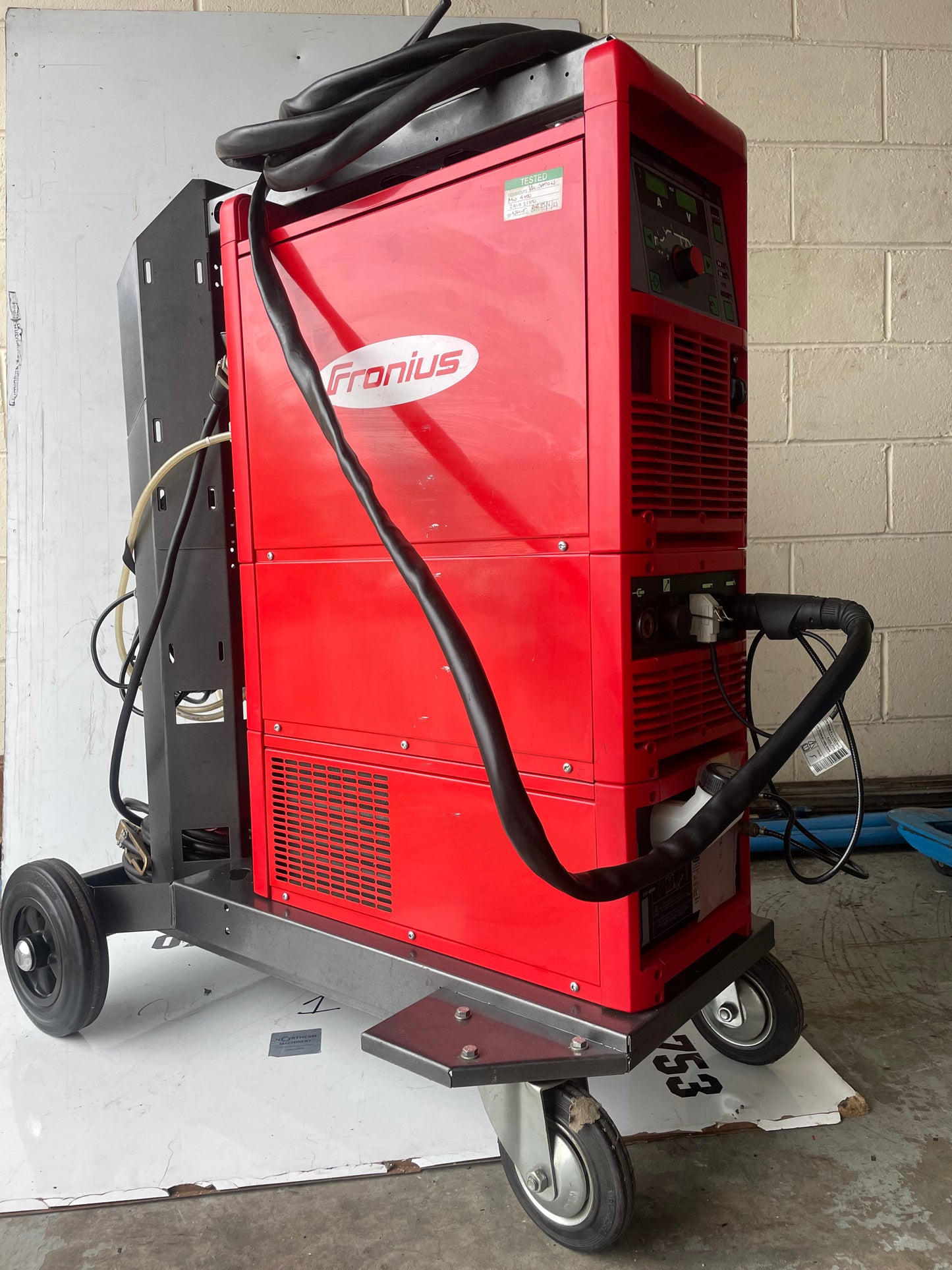 FRONIUS MAGIC WAVE 4000 JOB AC/DC WATER COOLED TIG WELDER