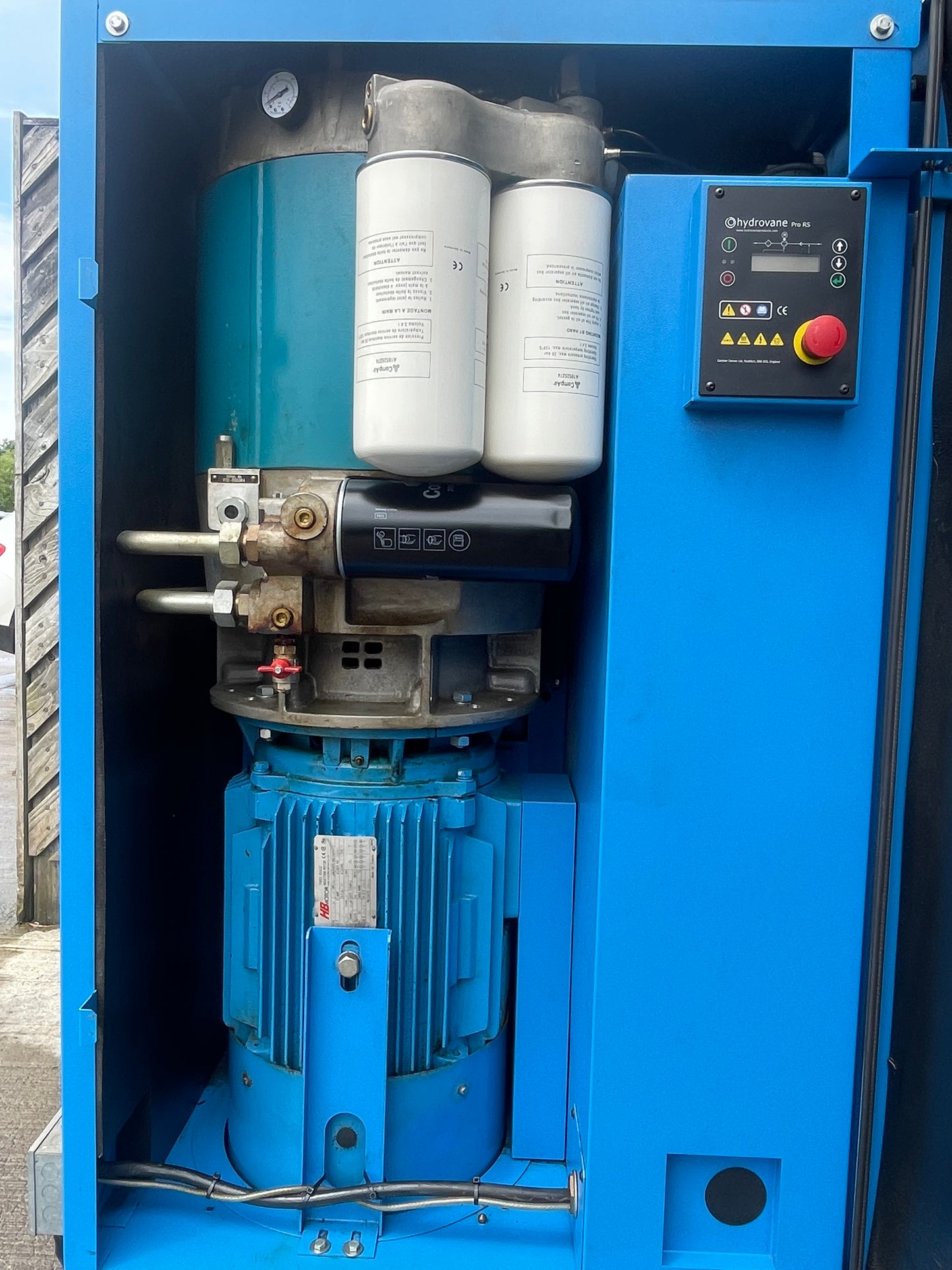 Hydrovane HV30RS – Regulated Speed Rotary Vane Compressor 189cfm