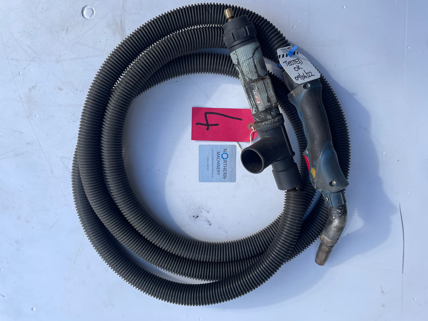 BINZEL Fume Extraction MB25 Euro Connection Mig Welding Torch  (Lot 4)