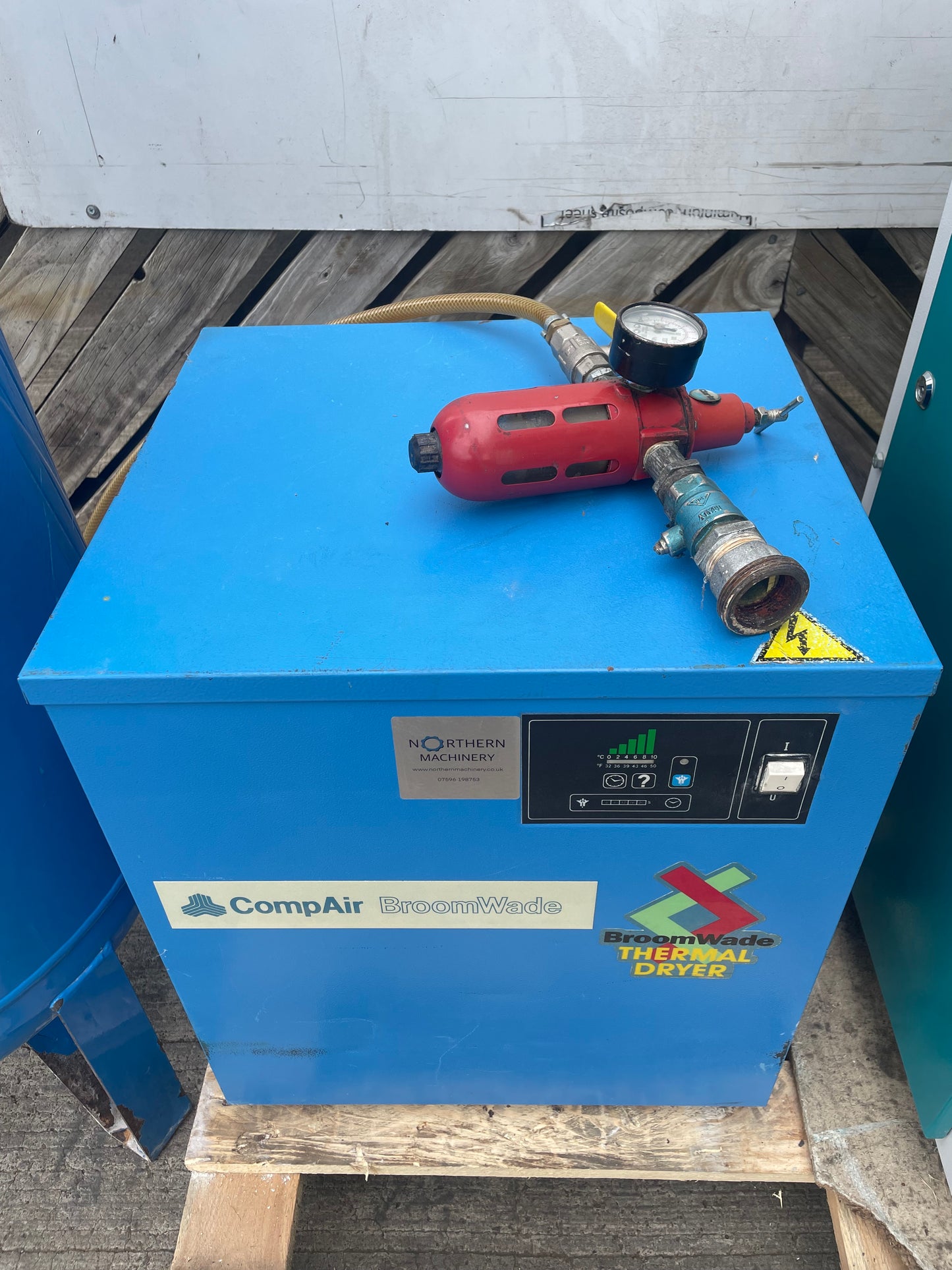 RENNER RS-PRO 7.5 Rotary Screw Compressor 7.5 Kw -2017 Model - Very Low Hours