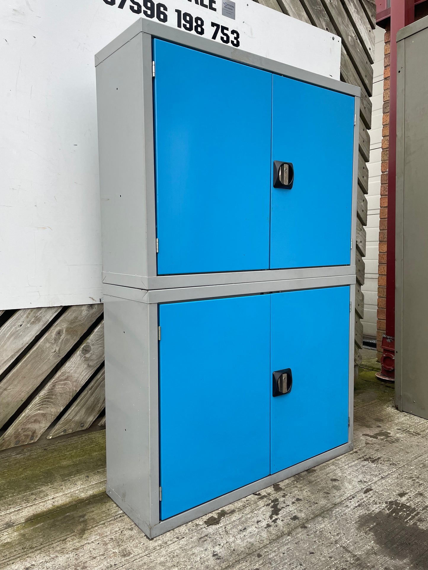 Tote Bin Storage Mechanics Cabinet