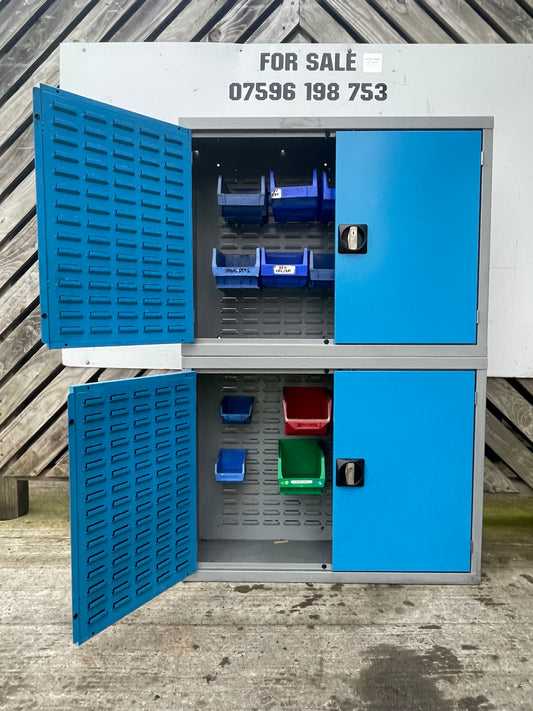 Tote Bin Storage Mechanics Cabinet