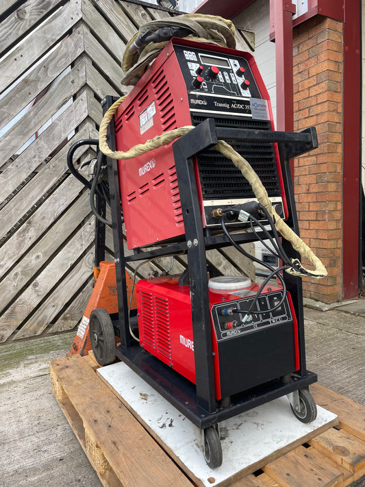 Murex Transtig 353i Tig welder Ac/Dc Water cooled Tig Torch