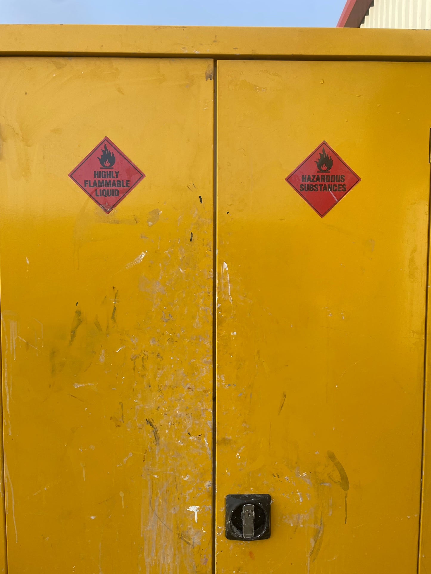 Hazardous Substance Cabinet - TWO DOOR CABINET